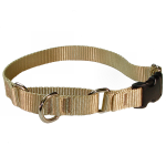 Nylon Fabric Quick-Snap Martingale Collar
