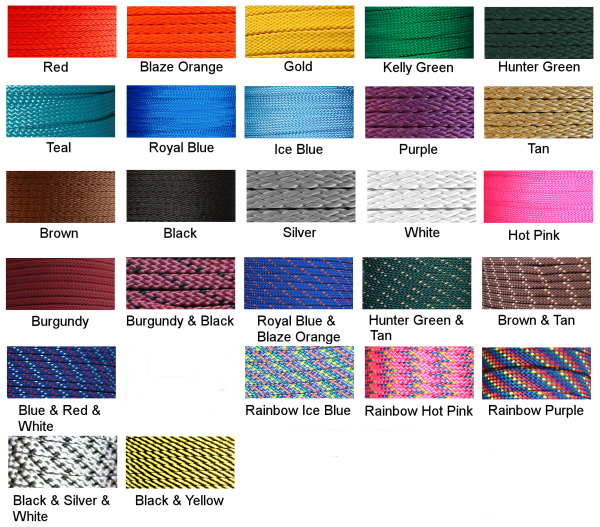 Poly Training Leads 1/4"